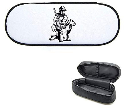 Federmäppchen, bedruckt, Jagdhorn