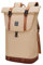 EverVanz Laptop-Rucksack, wasserdichter Reiserucksack, Rucksack für Damen und Herren, leicht, lässig, elegante Schultasche, kaki, L, Kompakt, elegant