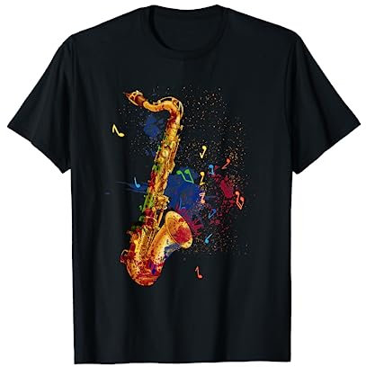 Joueur de saxophone Jazz Music T-Shirt