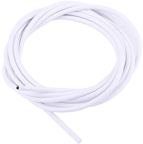 Bike Brake Cables, Bike Cable Casing 4mm, Gear Cable Outer Casing, 4mm Bicycle Shifting Cable Bike Wires for Road Bikes Replacemet Acessory Kit(White)