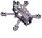 QWinOut 2inch Drone Frame Kit DIY RC Drone FPV Racing Quadcopter Kit Support 1103 1104 1106 1203 1204 Brushless Motor