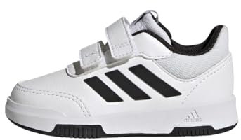 adidas Tensaur Hook And Loop Shoes, Sneaker Unisex - Bambini e ragazzi, Cloud White Black Core Black, 27 EU