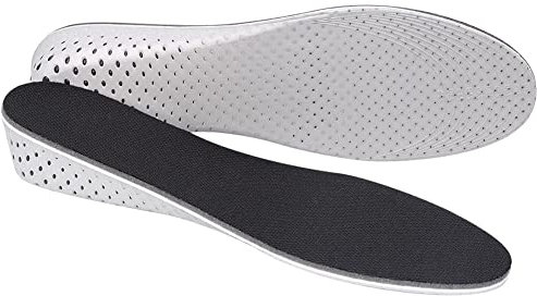 Höhe erhöhen Schuhe Einlegesohle (EU 35–43), atmungsaktiv Memory Foam Höhe erhöhen Einlegesohle unsichtbar erhöhte Heel Lifteinsätze Schuhaufzüge Schuheinlagen Elevator Einlegesohlen (5cm)