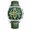 Naviforce Sportuhren für Herren, analog, Quarz, Chronograph, Lederarmband