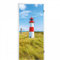 nikima Schönes für Kinder selbstklebendes Türbild - Leuchtturm 0,9 x 2 m (16,66 €/m²) - Türtapete Türposter Klebefolie Dekorfolie Nordsee Ostsee Düne