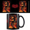 Pyramid International Schwarze Spiral-Tasse in Geschenkbox (Draconis-Design), 325 ml, Keramik-Kaffeetasse – offizieller Merchandise-Artikel