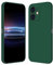 RankOne Coque pour iPhone 11 (6.1 inches) Étui en Silicone TPU Souple - Vert foncé