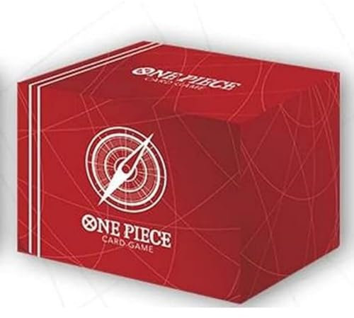 Bandai | One Piece Card Game: Clear Card Case - Standard Red | Accessory | Ages 6+ | 2 Players | 20-30 Minutes Playing Time