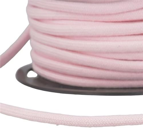 MYMERCERIE Bobina 30 m - Cordino in cotone rosa