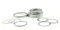 10 Stücke 20mm-50mm Kreissägeblatt Reduzierringe Umwandlungsring Trennscheibe Blende Dichtung Innenloch Adapterringe(25mm,35mm)