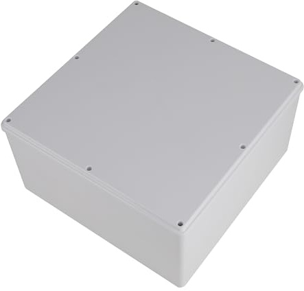 30,5 x 30,5 x 15,2 cm ABS-Kunststoff, staubdicht, wasserdicht, IP65 Abzweigdosen mit Dichtung, DIY-Universal-Projekt-Abzweigdose für elektrische Außengehäuse