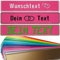 1 Stück Fun Kennzeichen 52cm x 11cm mit Wunschtext Individuell Wunschkennzeichen Wunschprägung Namens Kennzeichen Aluminium Namensschild | Individuelles Fun-Kennzeichen (pink)