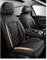 SitzbezüGesets Für VW Tiguan 2016 2017 2018 2019 2020 2021 2022 2023 SEL R-Line Elegance,Schonbezug Leder,Autositz-Auflage Universal Leder Auto-SchonbezüGe Wasserdicht Sitzschoner,PU Leder Sitzschoner