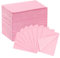 EZ Bavoirs Dentaires Jetables 33cmx45cm - 125pièces Drap de Tatouage Imperméable 3 Plis pour le Salon de Manucure, Fournitures pour Techniciens de l'ongle (Rose)