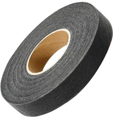 80 Yards Fabric Fusing Tape, 2cm Wide Adhesive Hem Tape Iron-on Tape, Black No Sew Hemming Tape Double Side Webbing Tape for Hems/Jeans/Badges/Clothes/Curtains Bonding and Craft Projects (1)