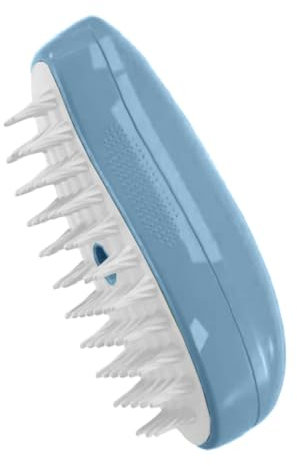 Stock Leader Cat Steam Brush, Cat Hair Brush with Steamer, New 3 in 1 Steam Cleaner Brush, Pet Steam Cleaner Brush, Pet Hair Brush (BLUE)