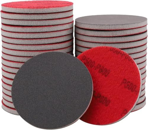 Shineboc Schleifschwämme,20 Stück,weiches,Flexibles Nass-Trocken-Schleifpapier,180-3000 Körnung Handschleifblöcke,Schleifpads für Holz,Trockenbau,Metall,Farbe, Autokarosseriereparatur