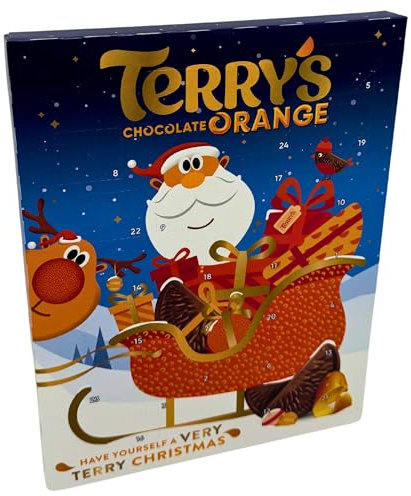 Terry's Chocolate Orange Adventskalender 2025, 106g - Adventskalender 2025 Erwachsene Jungen Kinder