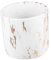 TOYANDONA 1 Grand Pot De Fleurs en Céramique en Marbre pour Plantes D'Intérieur Petit Pot De Fleurs en Marbre pour Décoration De Plantes en Céramique Blanche