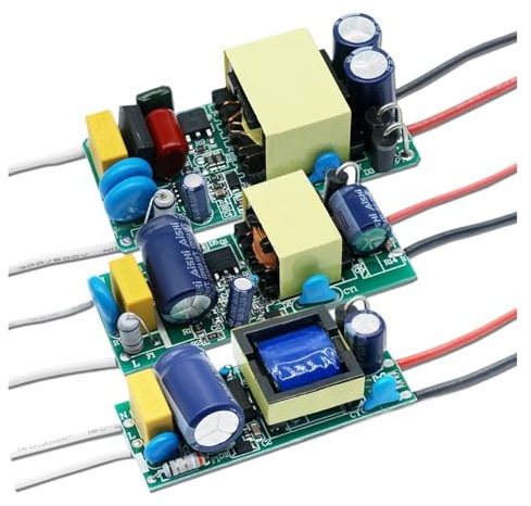 BASSFLY LED-Trafo, LED-Treiber 50W 40W 30W 20W 10W DC24-34V Netzteil Konstantstromsteuerung Beleuchtungsplatine for Diodenlampenperlen(20W 600mA)