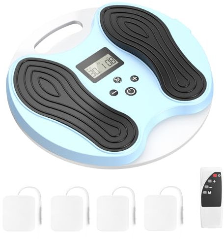 Medic Durchblutungs-Stimulator für Füße & Beine,Wiederaufladbare EMS TENS Fußmassagegerät fördert die Fußdurchblutung,Elektrisch Durchblutungsstimulator Verbessert die Fußdurchblutung und Neuropathie
