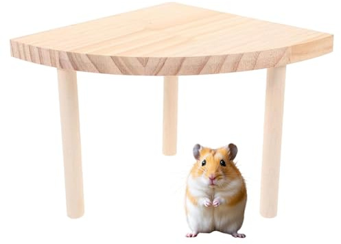 SZSMW Sandbad Hamster - Hamster Plattform - Plattform Kleintier(18 * 12 cm) | Plattform für Käfig Ratten - Geeignet FüR Hamster, Kaninchen, Chinchillas, Meerschweinchen, Geeignet FüR Die Meisten KäFige