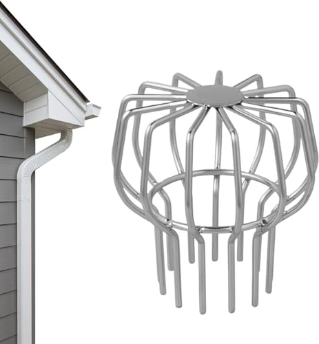 Mihauuke Copri Scarico Esterno - Copertura per Scarico Grondaie - Filtro Pavimento Per Patio Strada Cortile Giardino Cantina Doccia Piscina Garage