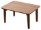 Emoor Couchtisch, zusammenklappbar, Holz 01.Rectangle (Small) walnuss