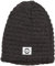 mikk-line Unisex Baby Kinder Woll Mütze, Grau (Dark Grey Melange 180), 49/51 (Herstellergröße: 86/92)