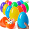 JOYIN 12 Stück 7 (17,8cm) Jumbo Kunststoff hellen solide Ostereier für die Füllung behandelt, Ostern Thema Party Gunst, Ostereier jagen, Korb Stuffers Füller, Klassenzimmer Preis