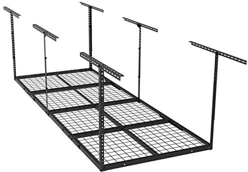 Ergosolid SG38B- Scaffale da soffitto per carichi fino a 250 kg, nero