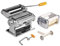 Maestro MR-1679R Nudelmaschine, Manual Fresh Pasta Maker, Nudelschneider, Edelstahl, 8 Dickeneinstellungen, Ravioli-Aufsatz, einfache Bedienung für Zuhause, Lasagne, Spaghetti, Nudeln