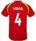 Liverpool FC - Herren Trainingstrikot - Offizielles Merchandise - Rot - LFC Virgil 4 - M