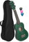 Cascha Soprano Ukulele Green, small Hawaii guitar for kids & adults with bag, 3 picks and Aquila Ukulele strings, Verde, HH 3963