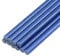 sourcing map Mini Hot Glue Sticks for Glue Gun 0.27-inch x 4-inch Dark Blue Glitter 10pcs