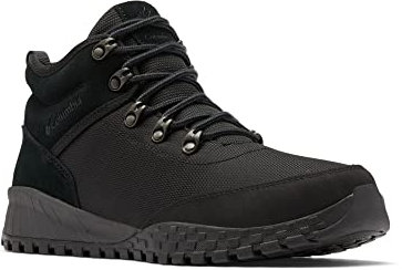 Columbia Fairbanks Mid, Stivali da Neve Uomo, Black/Shark 2023 , 44.5 EU