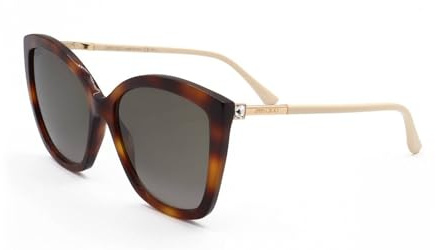 Jimmy Choo Sonnenbrille NAT/S 086 Havana 57/17/145, Damen