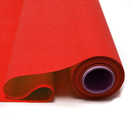 Nappe Papier INTISSÉ Rouleau 6X1.2M Rouge