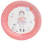 Talking Tables Pack of 12 Tilly & Tigg Pink Paper Plates for Kids Party Supplies | Eco-Friendly Tableware, Recyclable and Disposable | Alternative to Fairy Princess Birthday, Picnic, Girls Sleepover