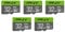 PNY 32GB Elite Class 10 U1 microSDHC Flash Memory Card - 100MB/s, Class 10, U1, Full HD, UHS-I, Micro SD, 5 Count (Pack of 1)