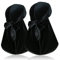 2 Stück Samt Durags für 360 Waves, Silky Do Rag Durag Kopfwickel mit extra langem Schwanz und breiten Trägern für Männer und Frauen