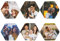 Personalisierter Foto-Untersetzer, individuelle Bierdeckel mit eigenem Foto/Text, Eigenen Schreibtisch-Untersetzer-Set selbst gestalten, Geschenk für Geburtstag Jahrestag (Sechseckig, 6er Set)