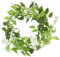 Homgoday Künstliche Blumengirlanden 6 STK. Blumenkranz Hängend Kunstblumen Girlande Kunstblumen Girlande künstliche Blume für Zuhause Hochzeit Party Garten Dekor Weiß 200 cm