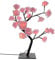 Didiseaon Rose Tree Lights Tree Figurine Night Lamp Roamntic Rose Flower Lamp Fake Flower Tree Lamp Led Rose Light Tree Table Lights Statues Tabletop Light Shine Electronic Component