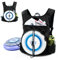 VIGEGARI Disc-Golftasche, Frisbee-Disc-Golf-Rucksack, kompatibel mit Tosy Flying Disc Golf-Aufbewahrung mit Disc-Golf-Handtuch, Disc-Golf-Rucksack mit Retriever-Halterung