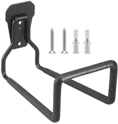 Supporto per tubo 'acqua – Gancio per tubo da giardino da 34,9 kg, ganci resistenti per tubo flessibile da 420 g, gancio per avvolgitubo in acciaio inox, gancio per tubo flessibile per esterni,