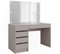 Vicco Schminktisch Sherry, Cashmere, 120 cm mit Spiegel & LED-Beleuchtung