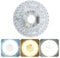 Fiorky 3.9/4.9/6.2 Inch 3 Light Colors Ceiling Fan Light Retrofit Kit 3000/4000/5000K Ceiling Flush Light Replacement Panel Flush Mount Ceiling Light Panel