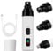 teashow Silent Dog Nail Grinder,Electric Pet Nail Trimmer Silent Groom Pro,USB Rechargeable Dog Claw Grinders Quiet Diamond Bit Puppy Nails Clippers File Trimmer for Dogs & Cat
