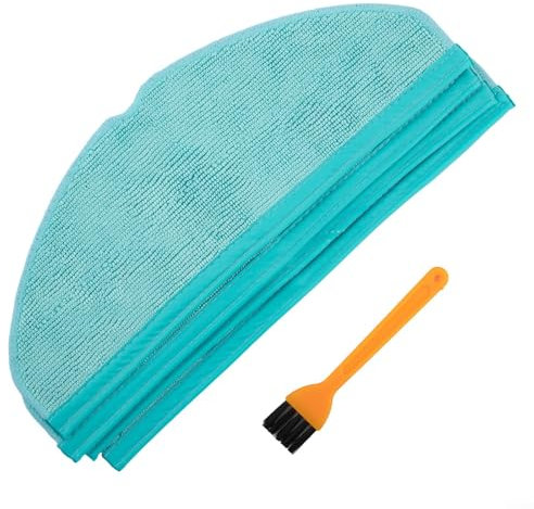 Almohadillas de microfibra de repuesto para mopa Conga 8090 y para aspiradora Ultra 9090 AI 4/10 paños de limpieza (paquete de 4)